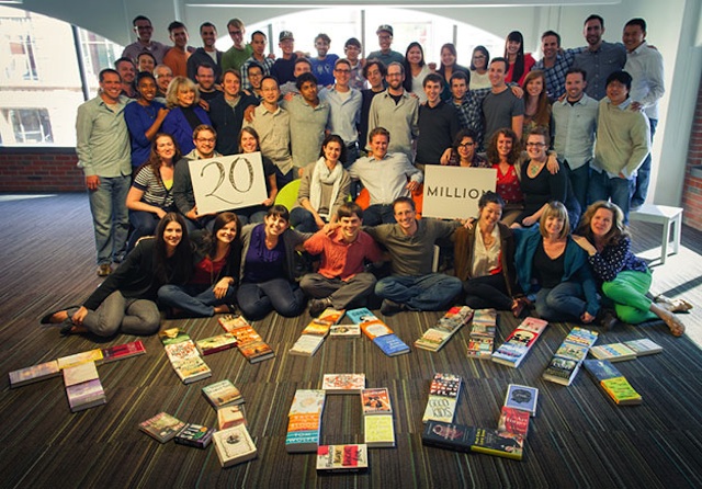goodreads 20 million