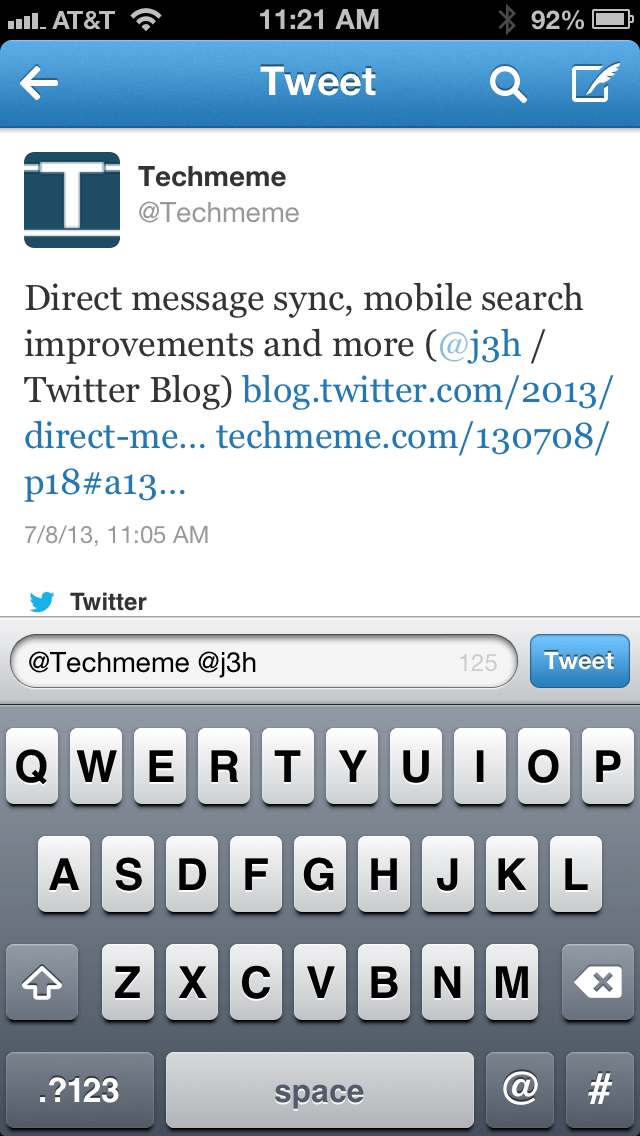 tweet composer