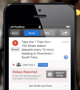 hopstop screenshot