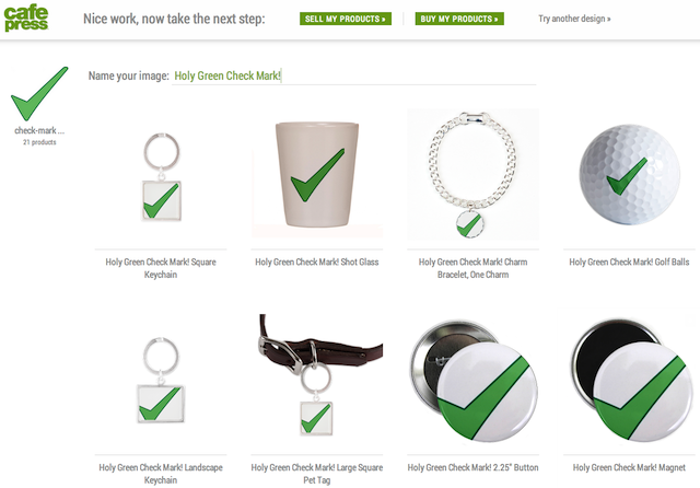 cafepress screenshot