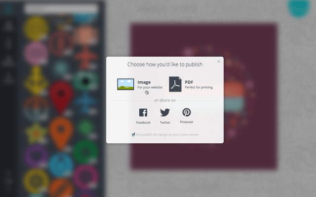 Publish Screenshot