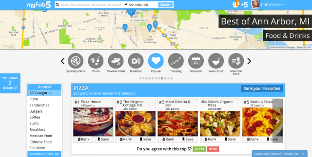 MyFab5 screenshot