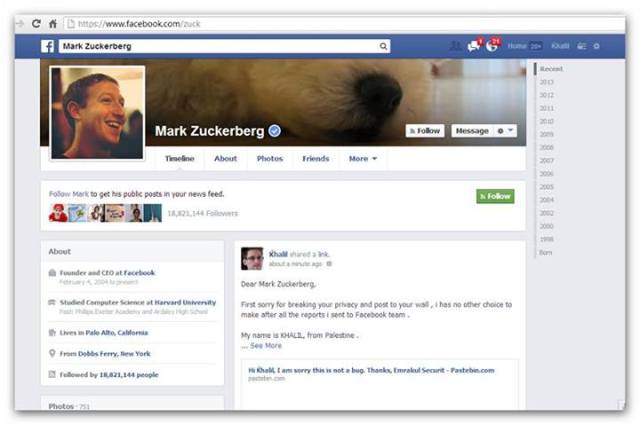 zuck timeline