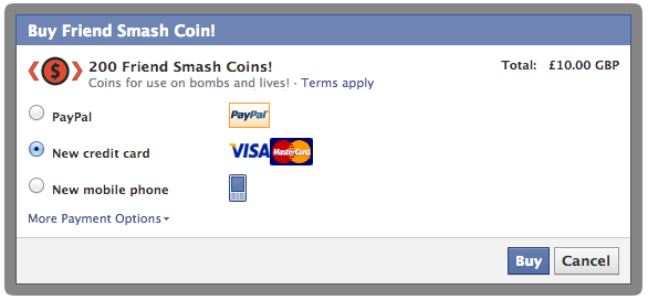 Facebook Payments Flow