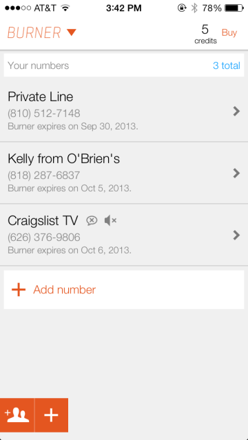 Burner List copy