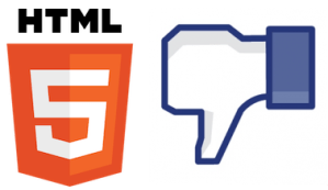 Facebook No HTML5