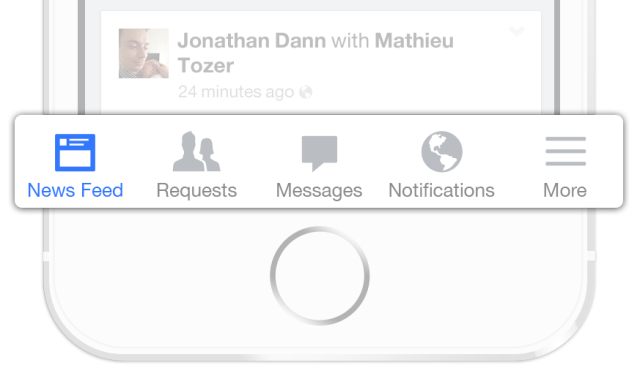 Facebook Tab Bar
