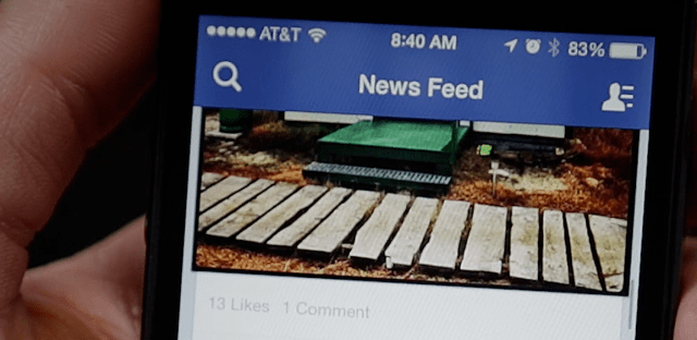Facebook Translucent Nav Bar