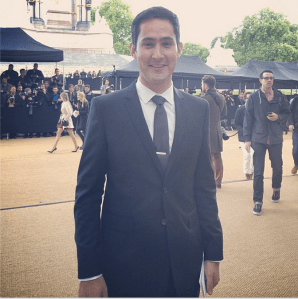 systrom snapped by burberry