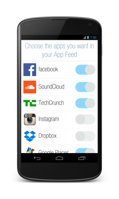 App Feed Settings