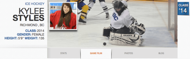 BeRecruited Profile