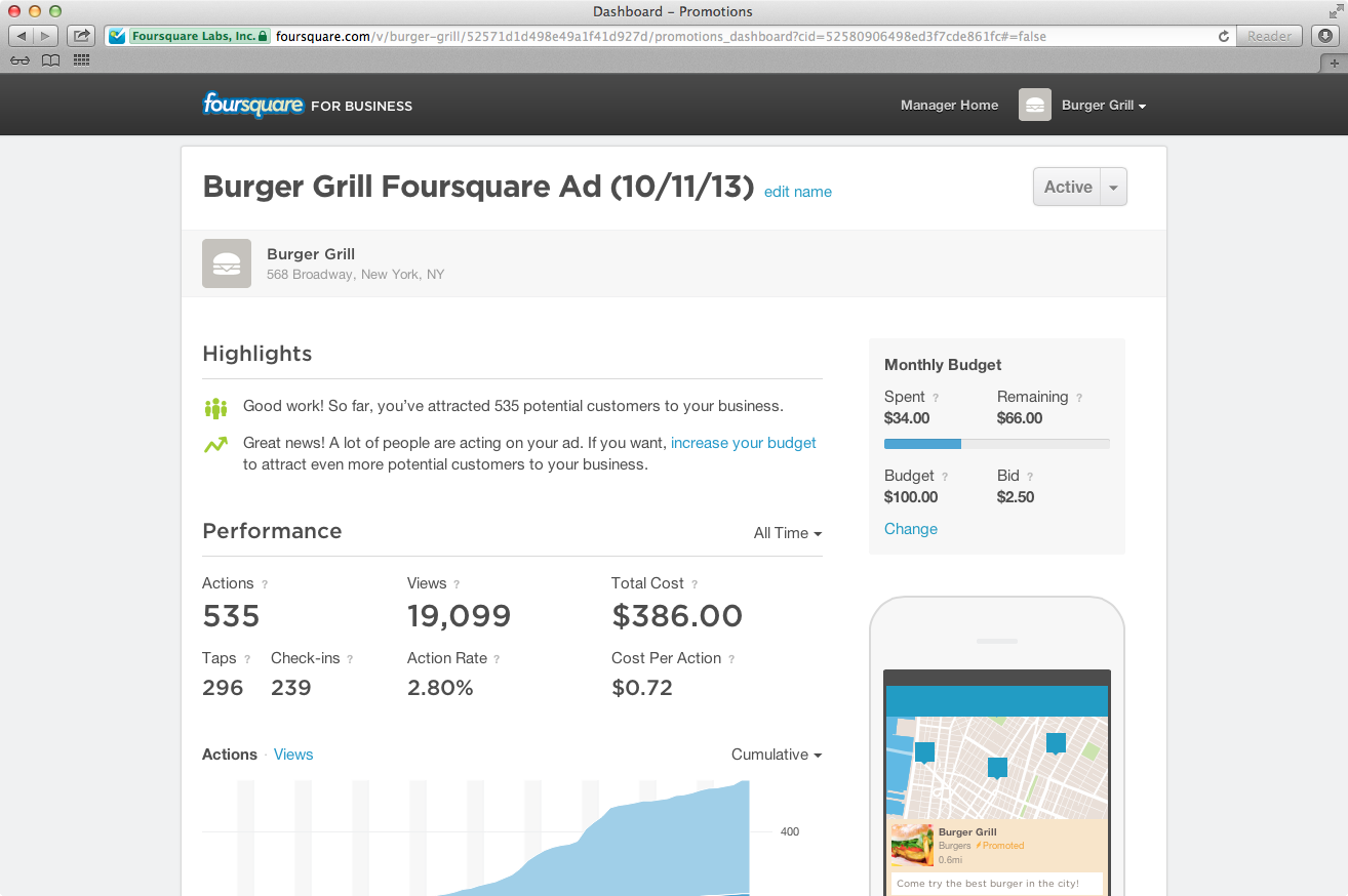 Foursquare Ads 4
