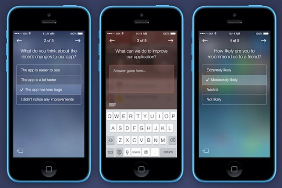 mixpanel mobile surveys