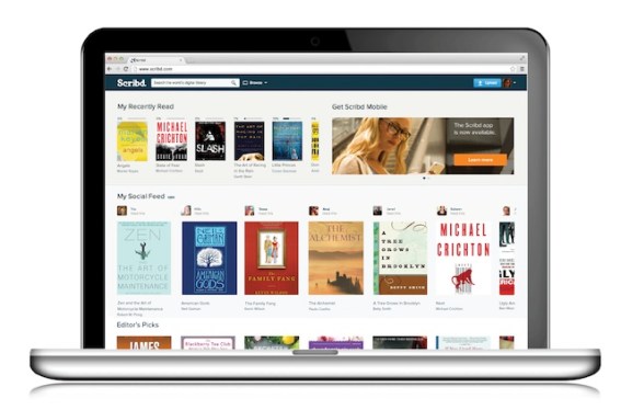 scribd homepage