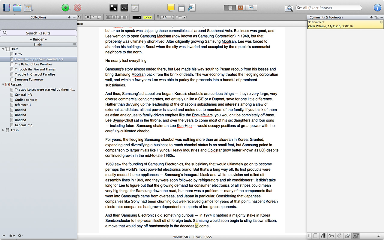 scrivener-gift