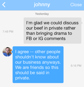 Shots Of Me Messages