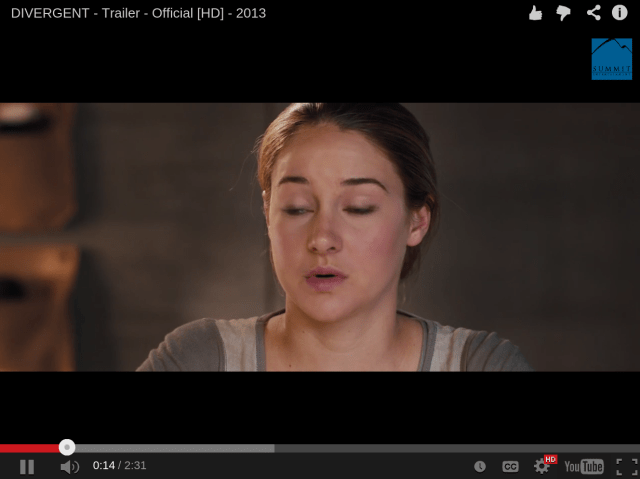 Divergent Trailer