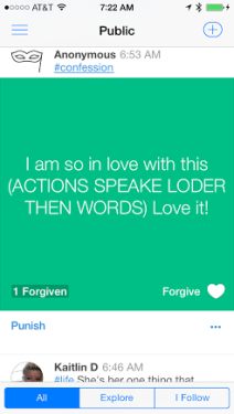 just me confessions