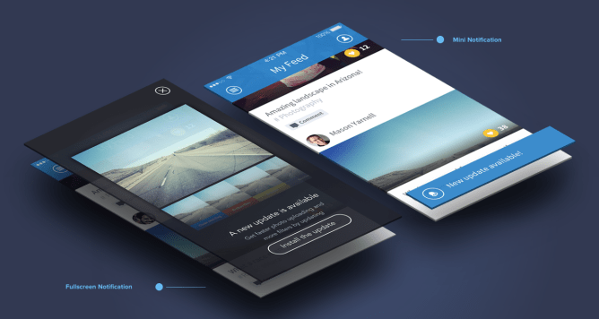 mixpanel in app notifications