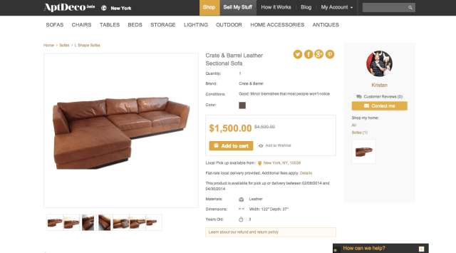 AptDeco-Product Page