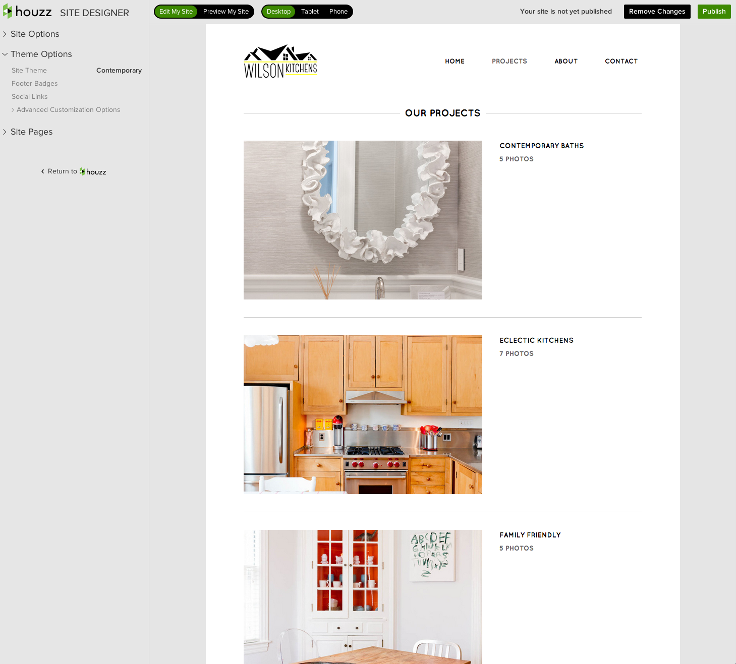 houzzsitedesignerprojects