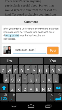 inline commenting