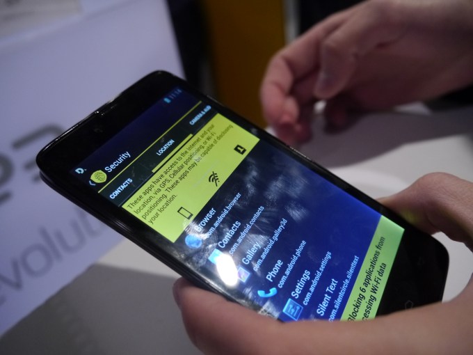 Blackphone security centre