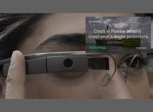 watchup google glass
