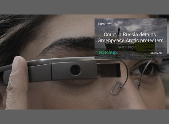 watchup google glass