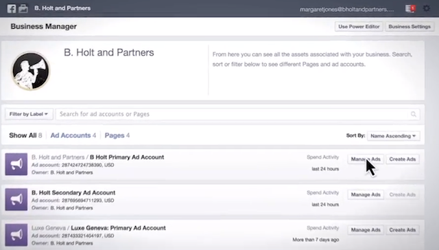 Ads And Pages Business Manager