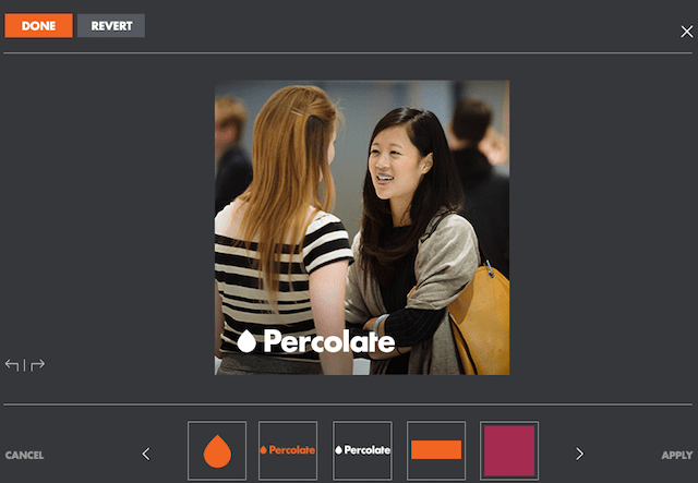 percolate image editor