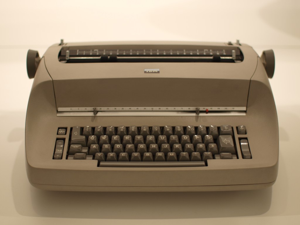 Beige IBM Selectric Typewriter