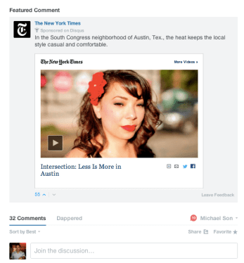 sponsored content