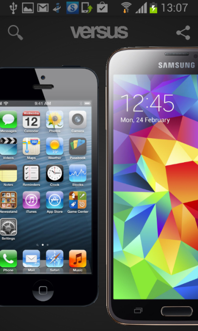 Versus Android - Apple v Samsung