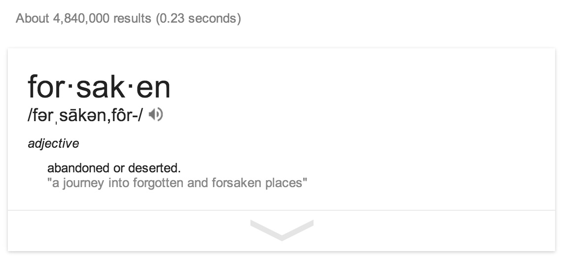 forsaken
