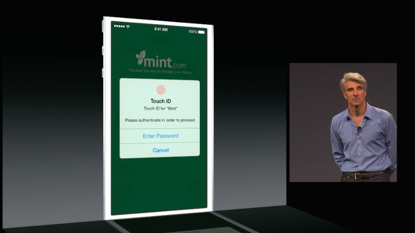 TouchID in third-party apps 