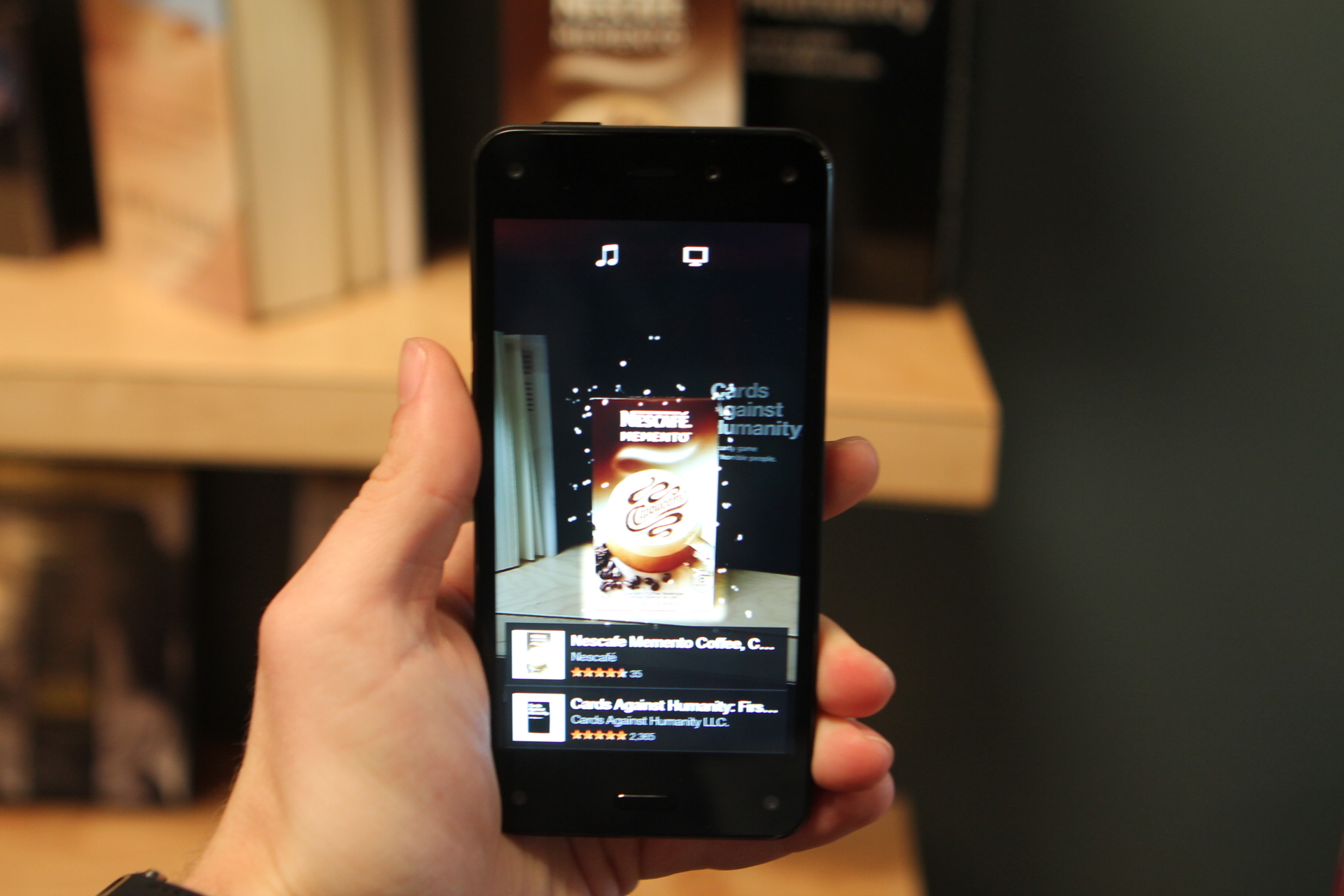 It can even recognize multiple products at once, even when one is partially obscuring another. 