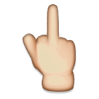 middle fingah