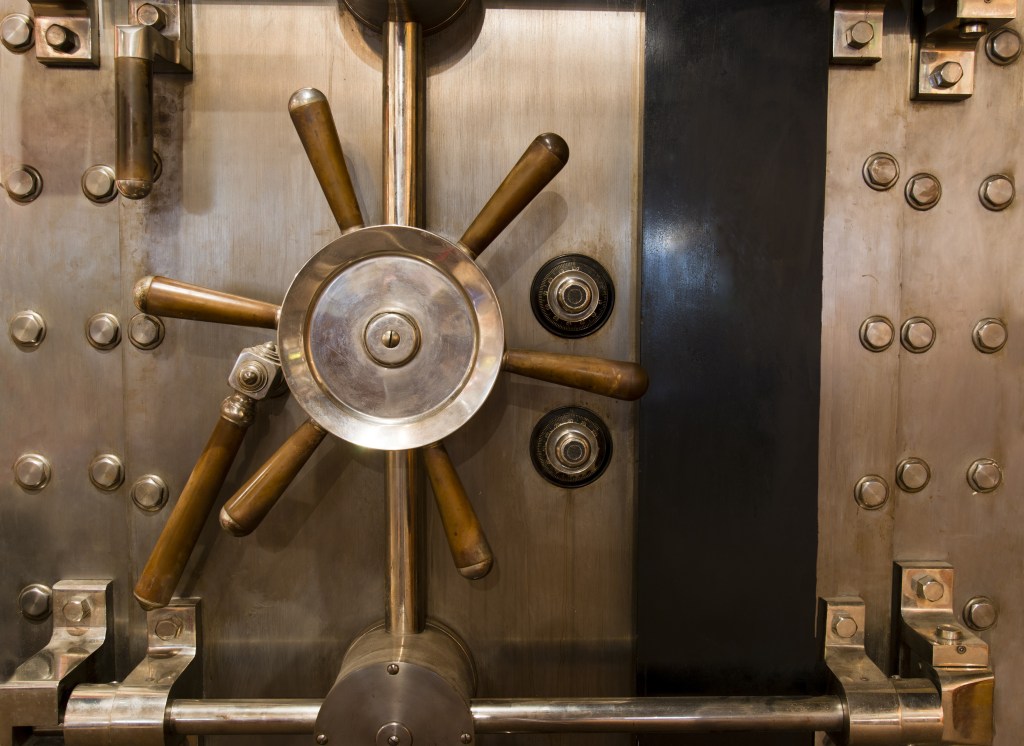 bank vault, banking
