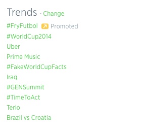 twitter trends