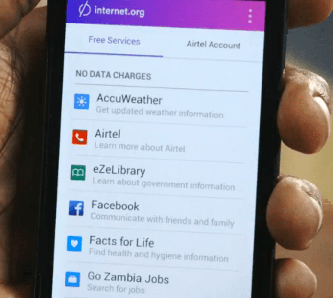 Internet Dot Org App