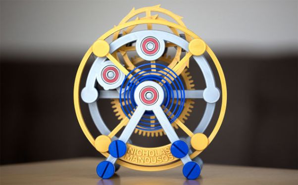 3D-Printed Tourbillon