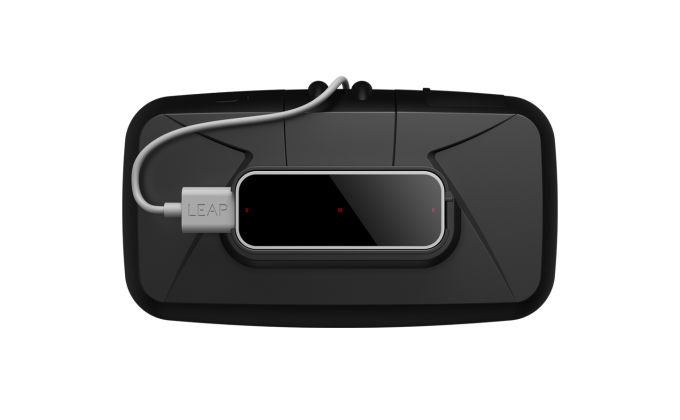 Leap Motion VR Developer Mount on HMD