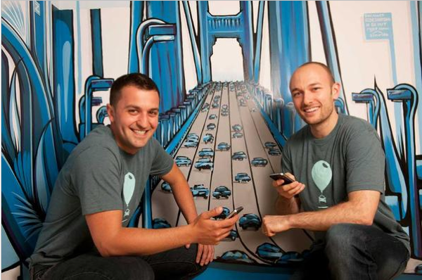 Logan Green and John Zimmer