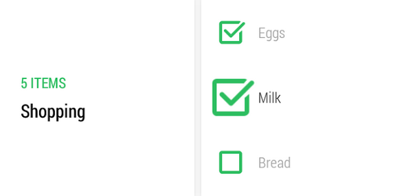 Evernote Android Wear