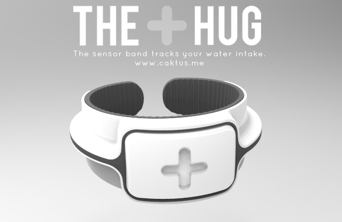 The Hug band render white