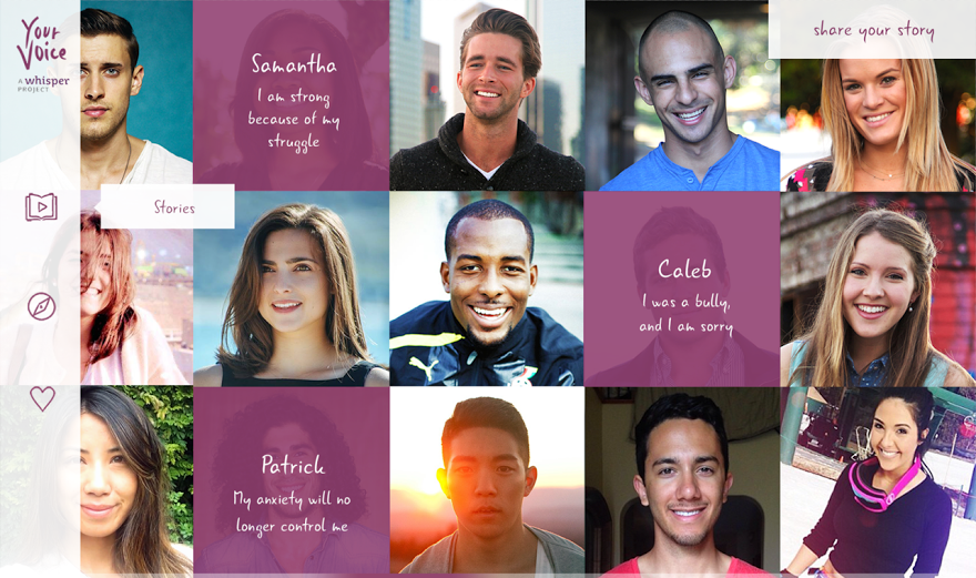 Your Voice nonprofit, Whisper