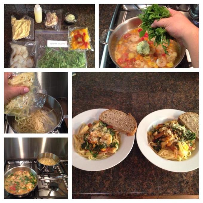 gobble step collage