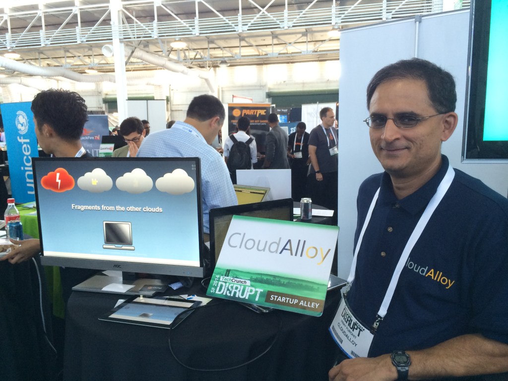 CloudAlloy at TechCrunch Disrupt Startup Alley