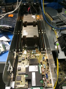 Inside the Facebook server.